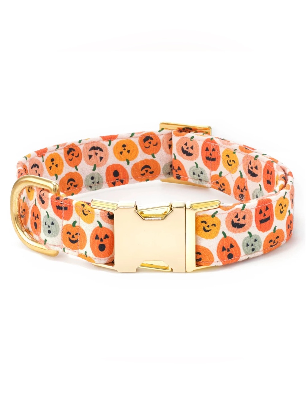 The Foggy Dog Jack-o'Lanterns Halloween Dog Collar